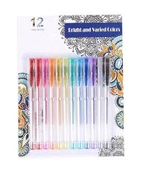 12 Pek Gel Pen