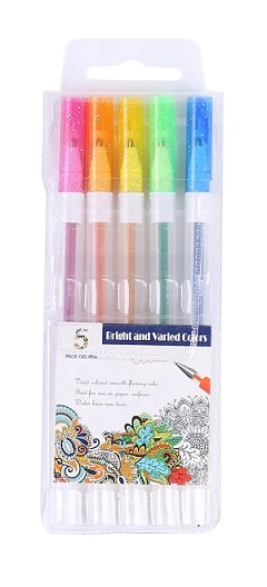 Pen Gel Pastel Glitter